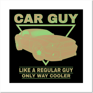 Car Guy Retro Styled Posters and Art